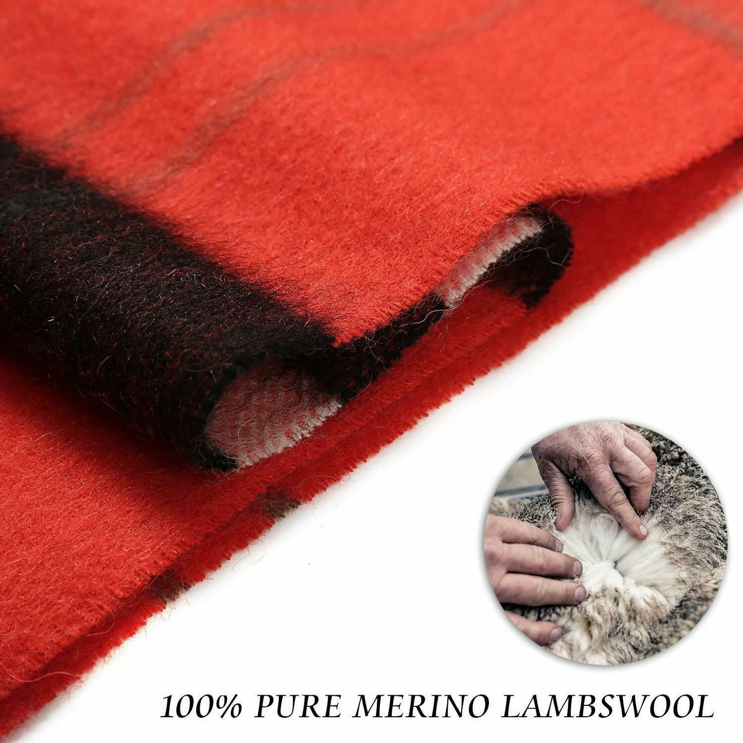 i+k Premium Schal Tuch 100% Wolle (Merino) Unisex 30x180cm in Geschenkbox A-22 - AbisZHandel