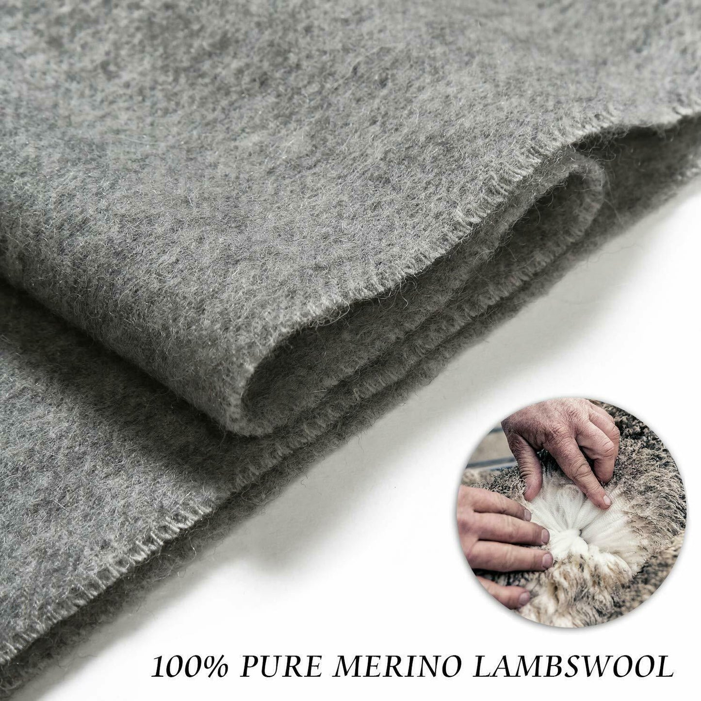 i+k Premium Schal Tuch 100% Wolle (Merino) Unisex 30x180cm in Geschenkbox A-5 - AbisZHandel