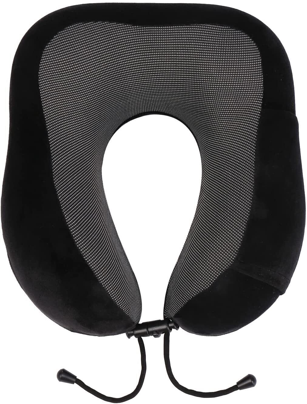 Nackenkissen Set mit Schlafmaske und Ohrstöpsel Memoryschaum Reisekissen - AbisZHandel