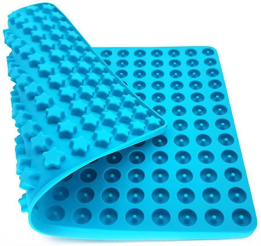 Bioscen mini Sterne Donut (1cm) Silikon Backmatte, Backform Hundekekse Leckerlis - AbisZHandel