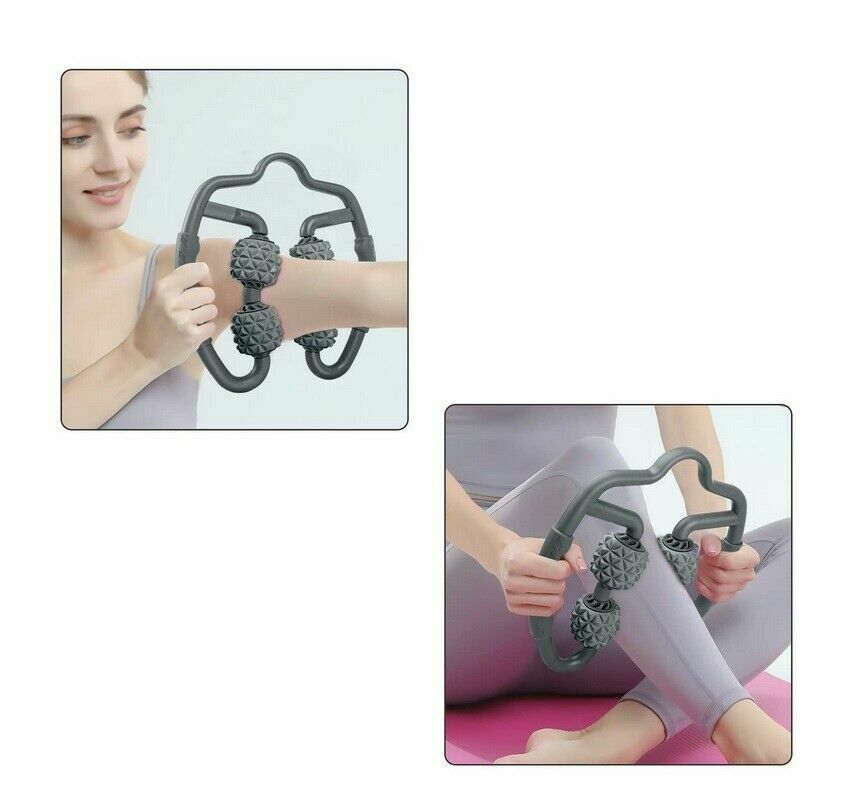 Muskel Massageroller Handheld Roller Muskelmassage Muskelroller Massagegerät - AbisZHandel