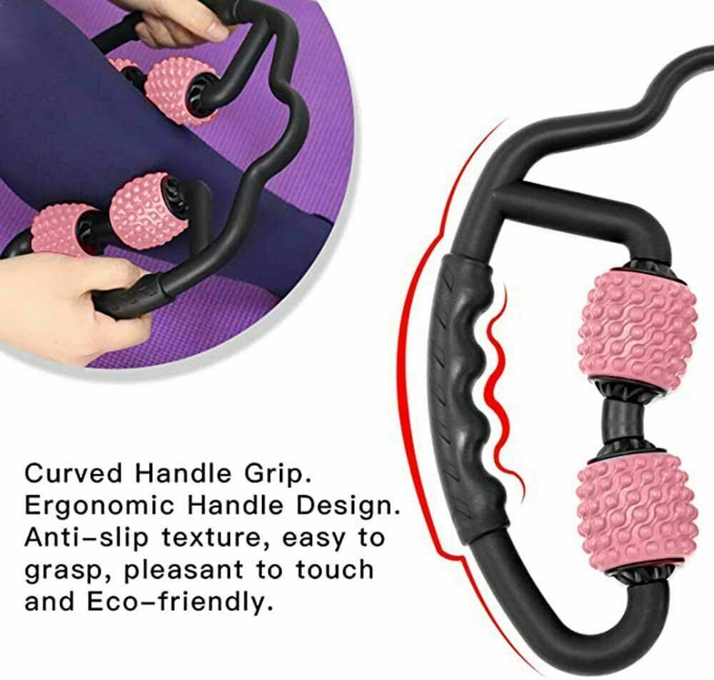 Muskel Massageroller Handheld Roller Muskelmassage Muskelroller Massagegerät - AbisZHandel