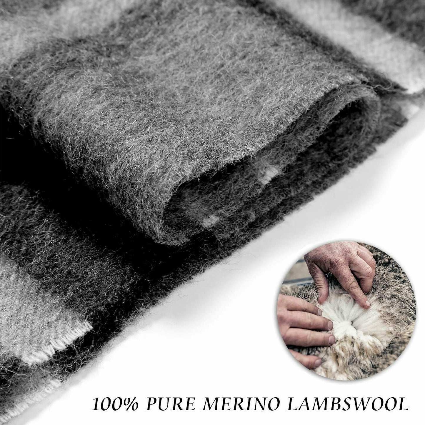i+k Premium Schal Tuch 100% Wolle (Merino) Unisex 30x180cm in Geschenkbox Neu 21 - AbisZHandel