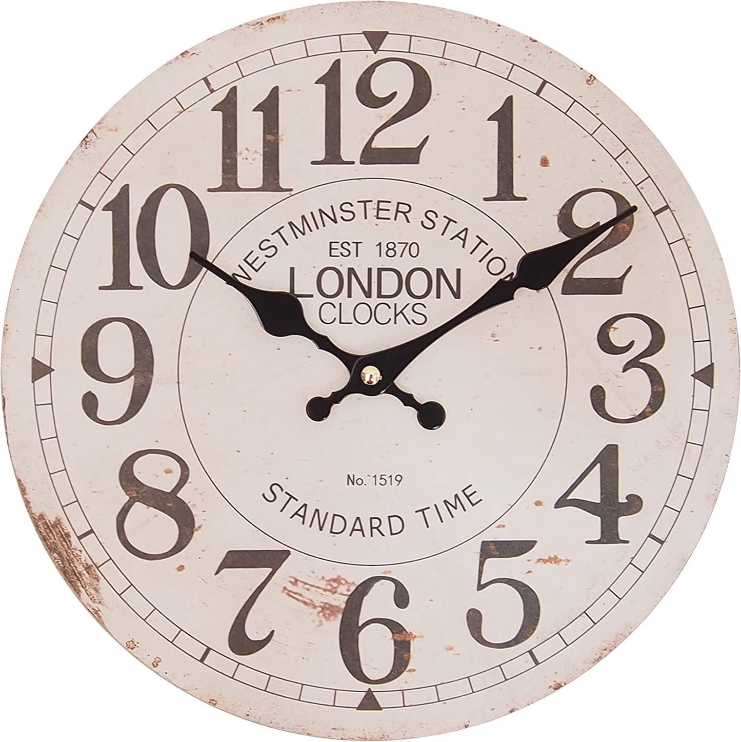 Wanduhr Westminster Station ⌀28cm