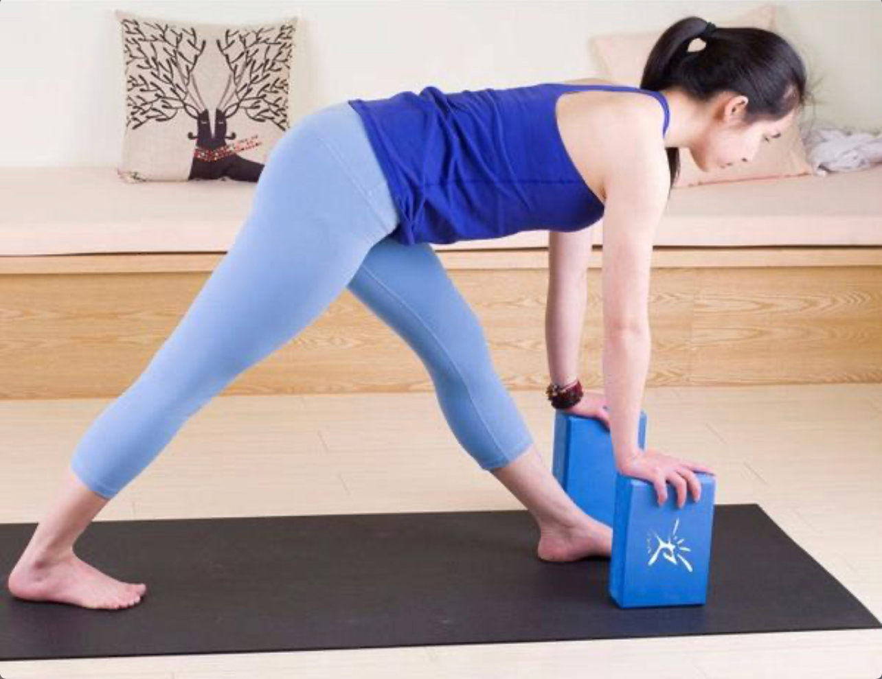 2er Set Yogablöcke mit Sicherheitsgurt
