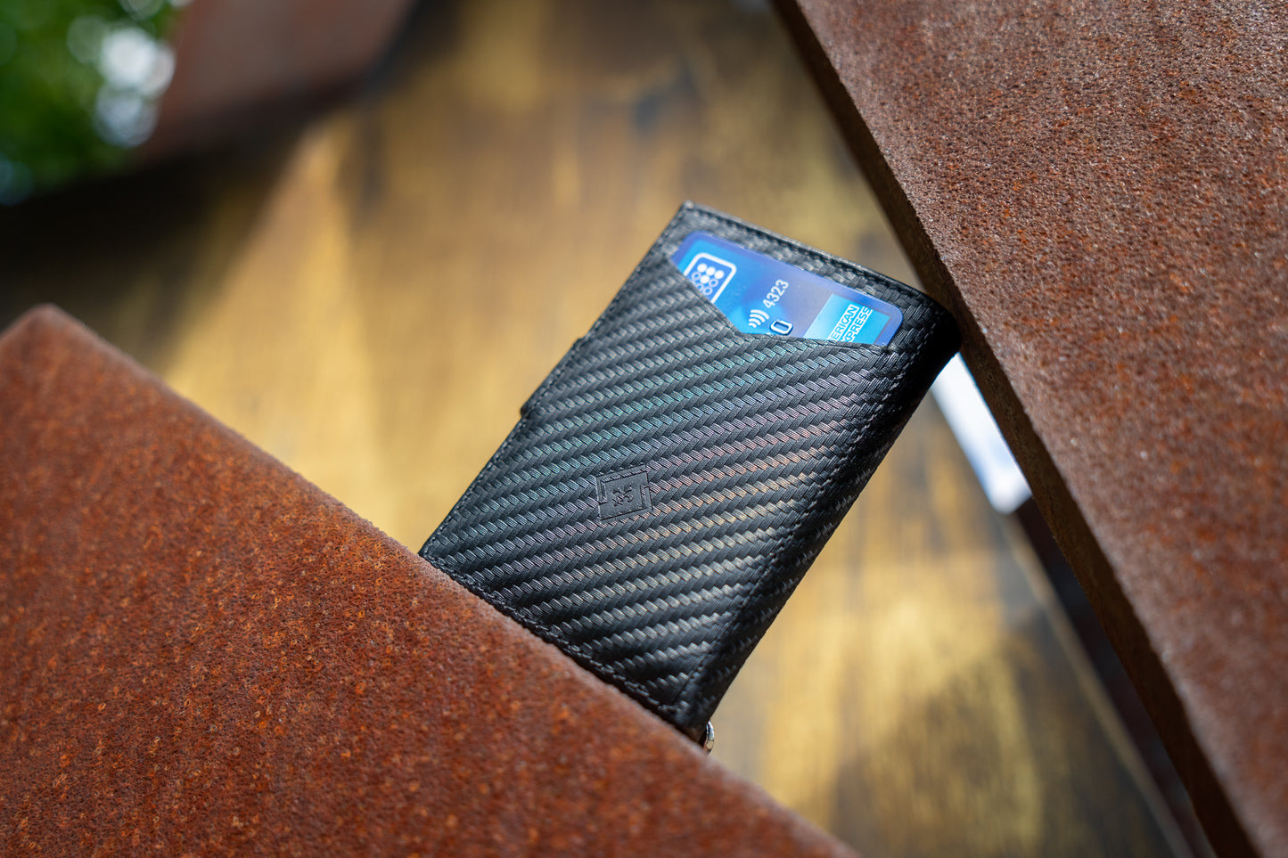 Mini Wallet Torino Carbon