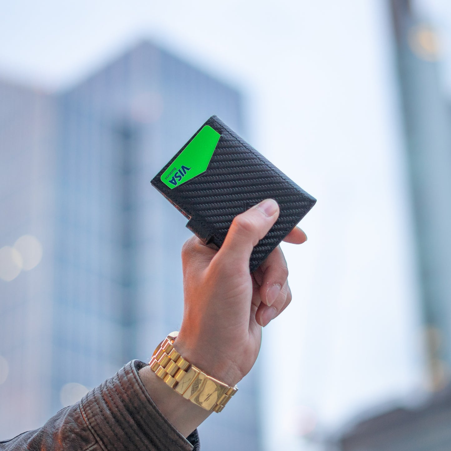 Mini Wallet Torino Carbon