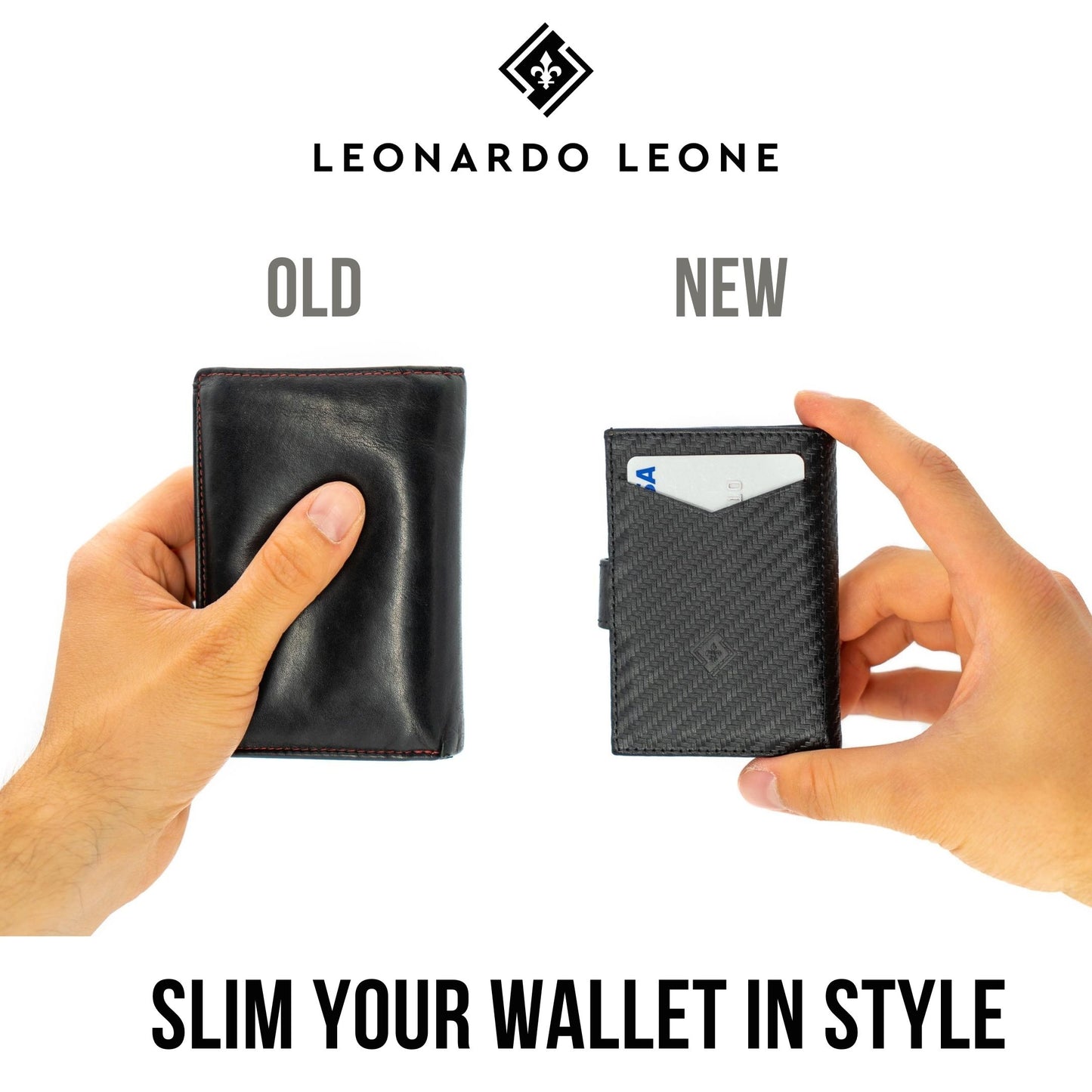 Mini Wallet Torino Carbon
