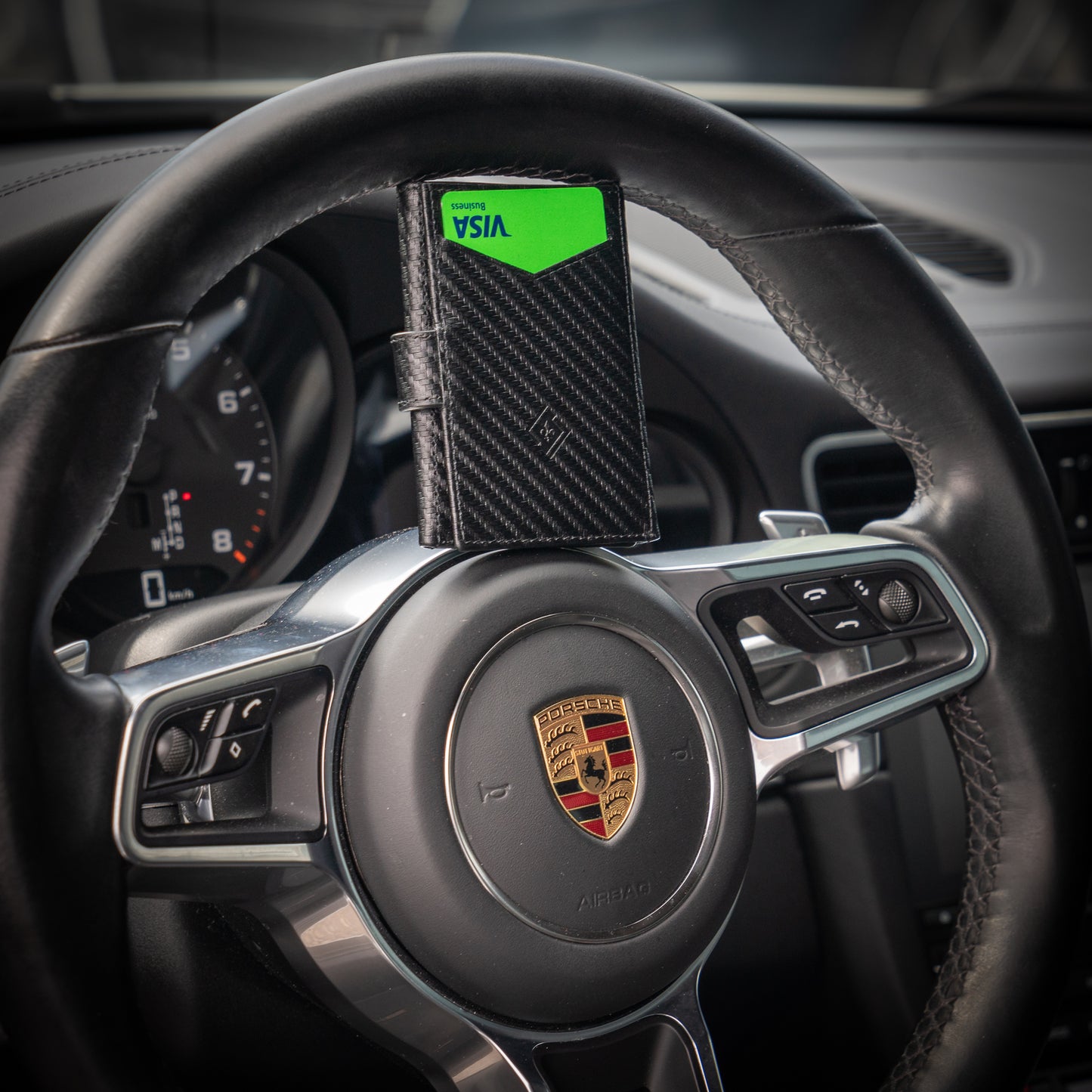 Mini Wallet Torino Carbon