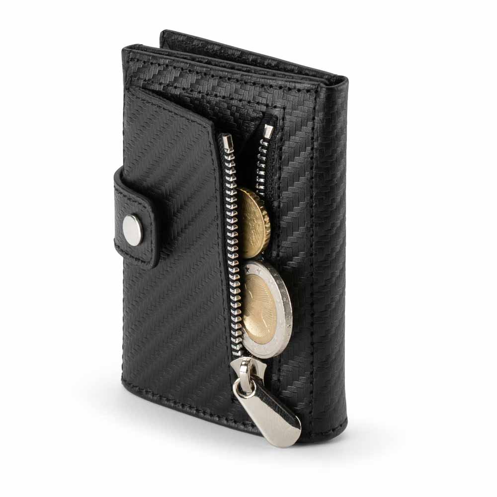 Mini Wallet Torino Carbon