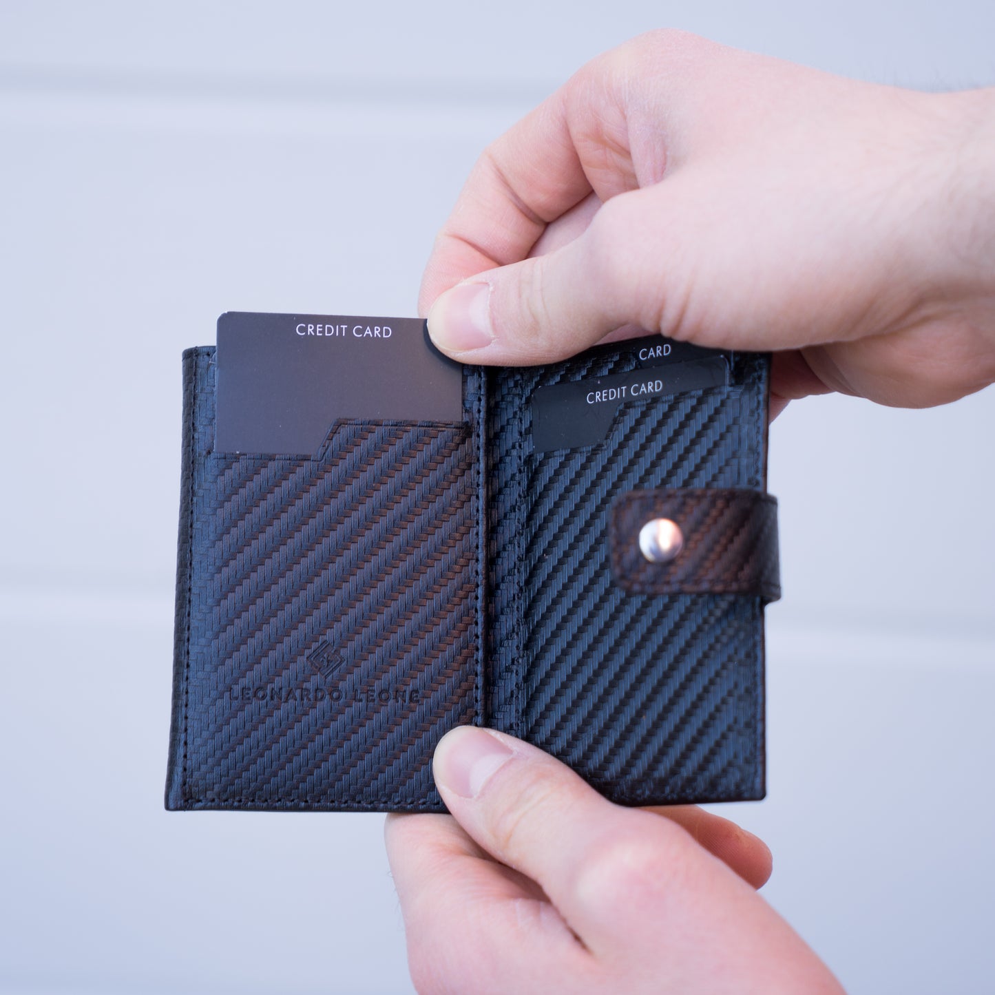 Mini Wallet Torino Carbon
