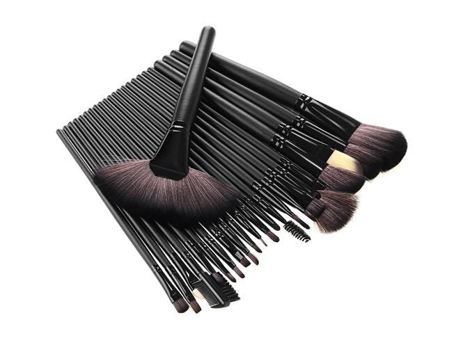 24-teiliges. Kosmetik Pinsel-Set für Make-Up