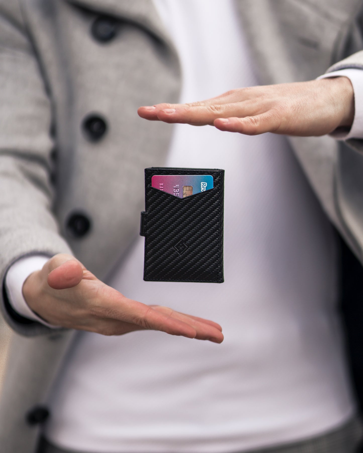 Mini Wallet Torino Carbon