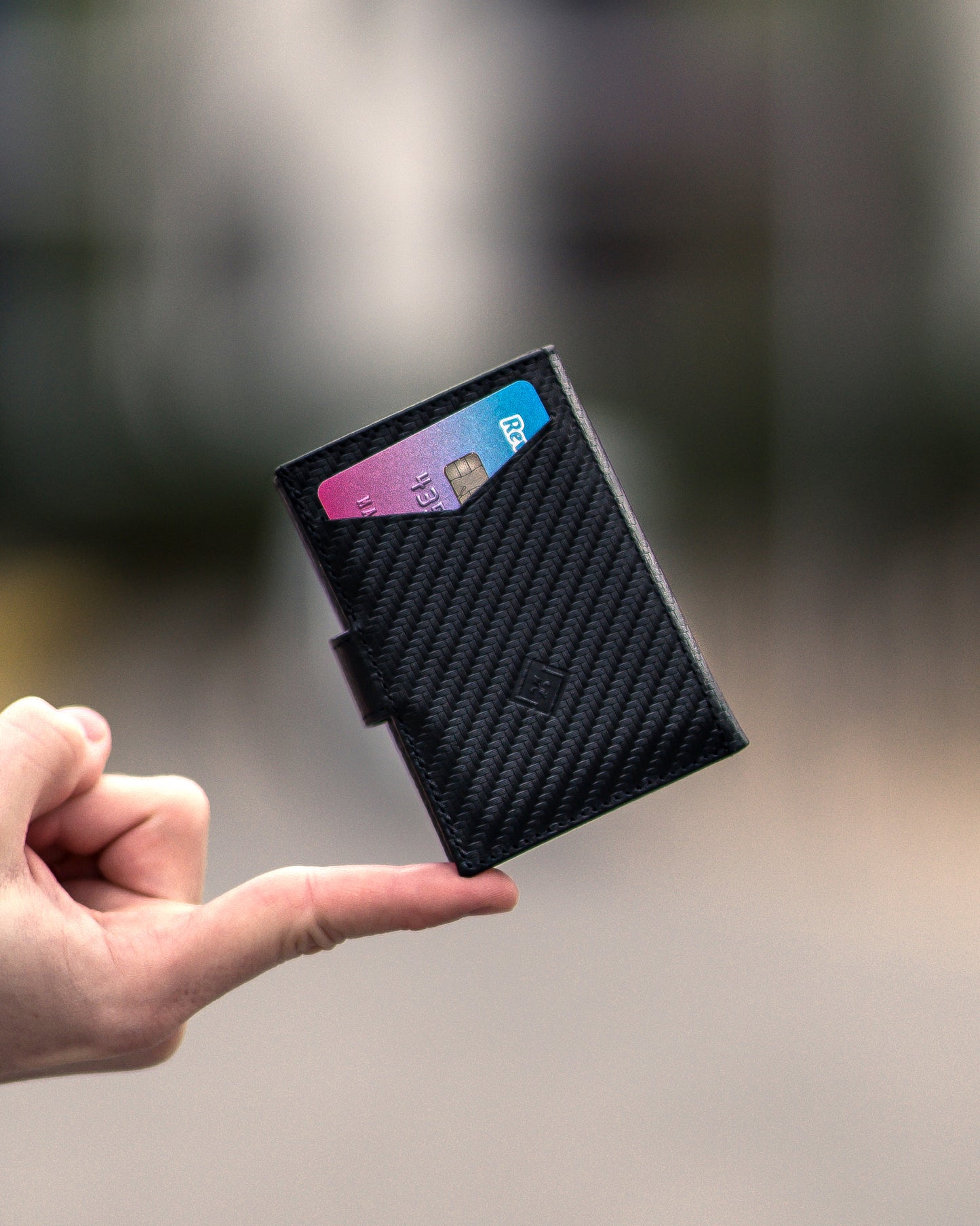 Mini Wallet Torino Carbon