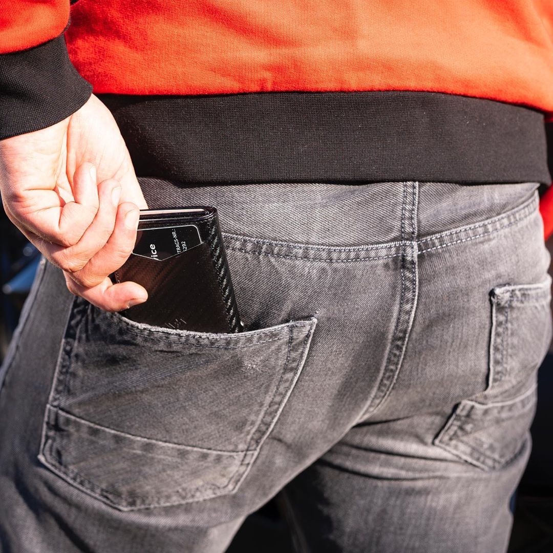 Mini Wallet Torino Carbon