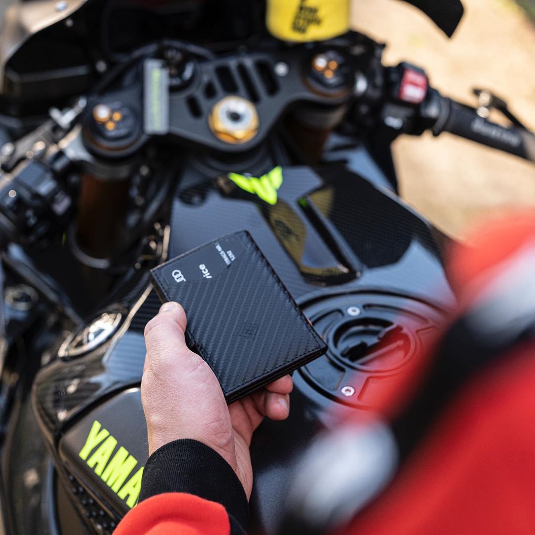 Mini Wallet Torino Carbon