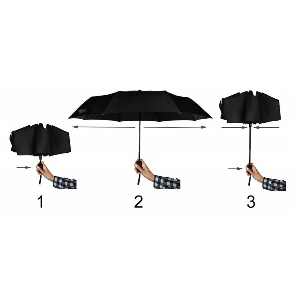 Regenschirm mit Auf & zu Automatik