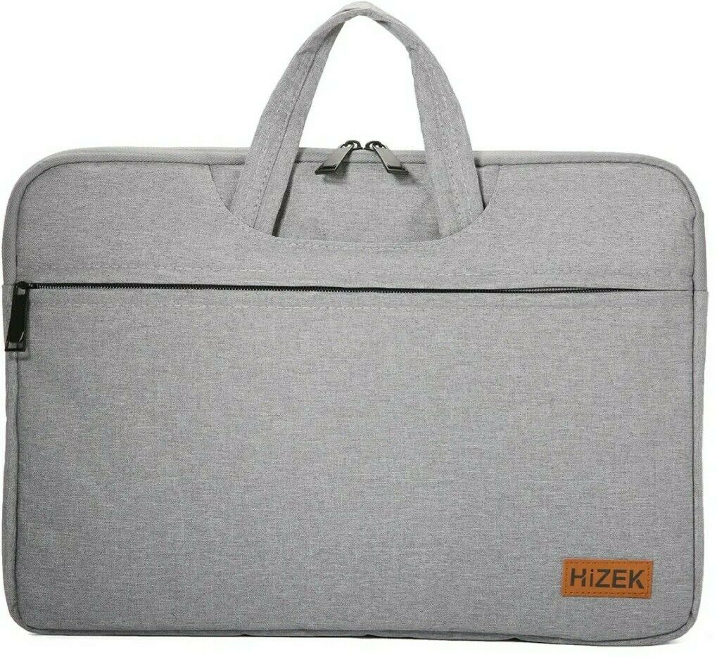 Hizek Wasserdichte Laptop Tasche Reißverschluss-Aktenkoffer Notebook Tablet - AbisZHandel