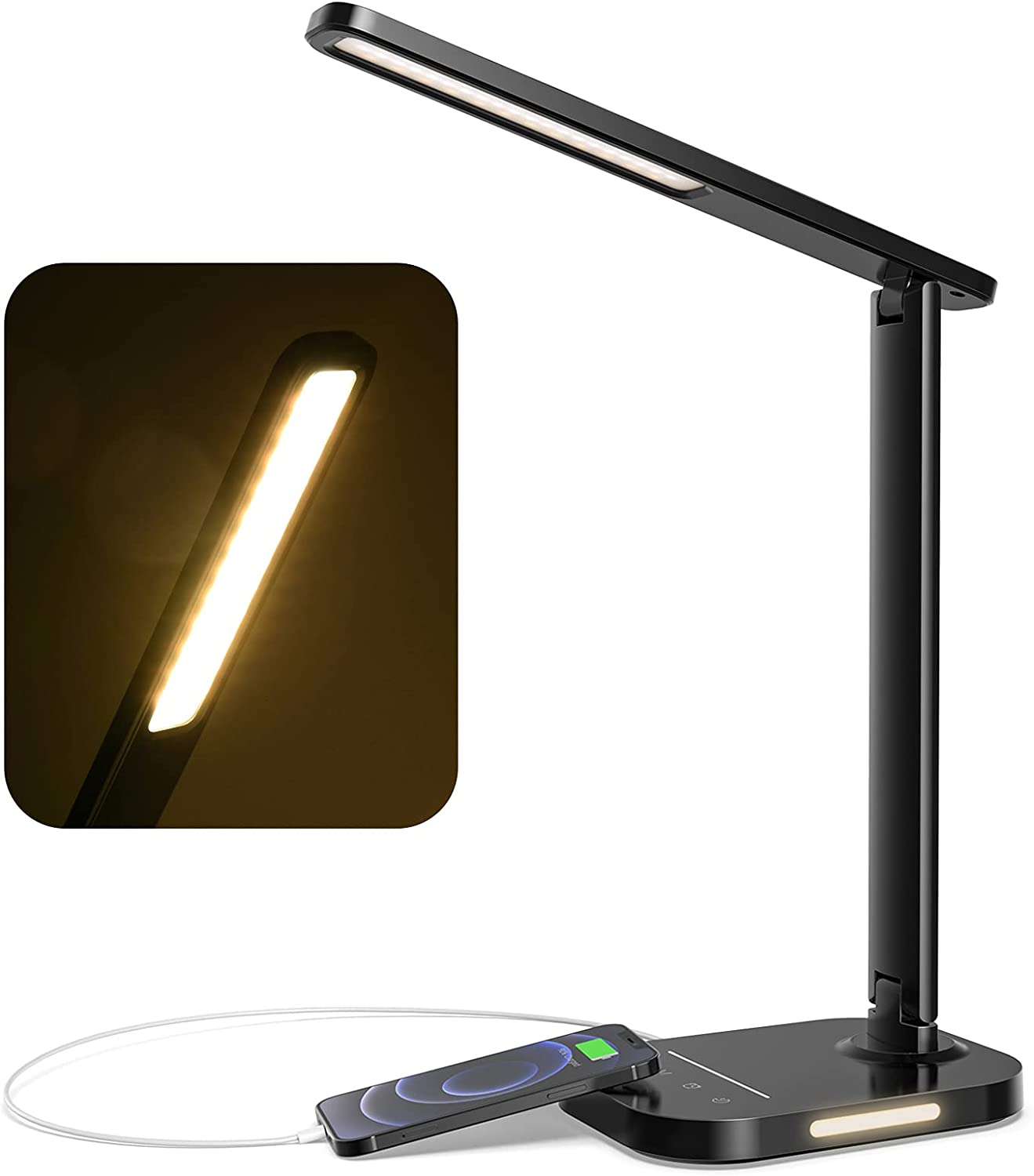 LED Schreibtisch-/Nachttischlampe mit Touch Dimmbar