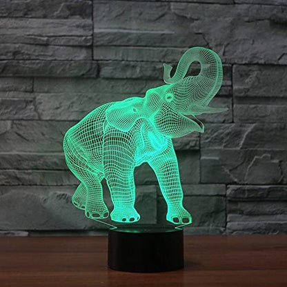 3D LED-Illusion Nachtlicht inkl. Fernbedienung