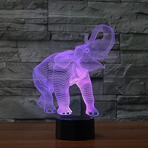 3D LED-Illusion Nachtlicht inkl. Fernbedienung