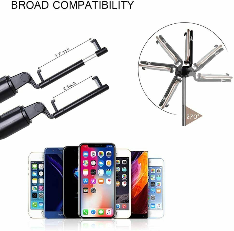 Smartphone Selfie Stick Handy Bluetooth Stativ 3 in1 Tripod Selfie Selfie-Stange - AbisZHandel