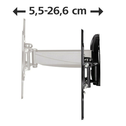 Hama TV-Wandhalterung FULLMOTION, 3 Sterne, 119 cm (47"), 1 Arm, Schwarz - AbisZHandel