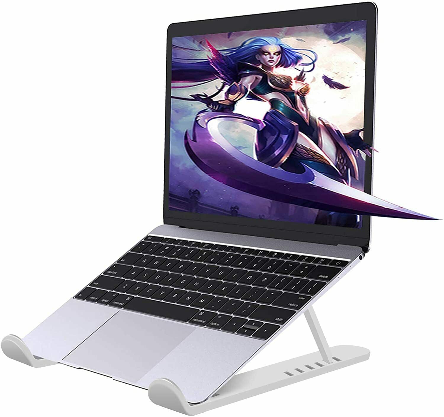 Notebook Laptop Ständer Tablet Halter Halterung faltbar 6 Winkel einstellbar - AbisZHandel