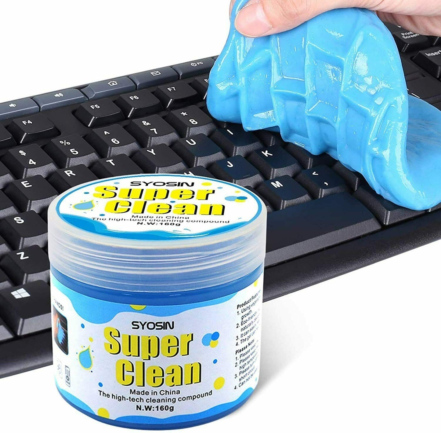 2x SUPER CLEAN GEL TASTATUR LAPTOP AUTO REINIGUNGSGEL WIEDERVERWENDBAR - AbisZHandel