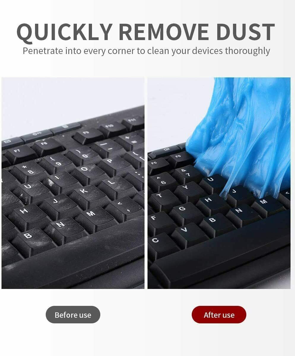 2x SUPER CLEAN GEL TASTATUR LAPTOP AUTO REINIGUNGSGEL WIEDERVERWENDBAR - AbisZHandel