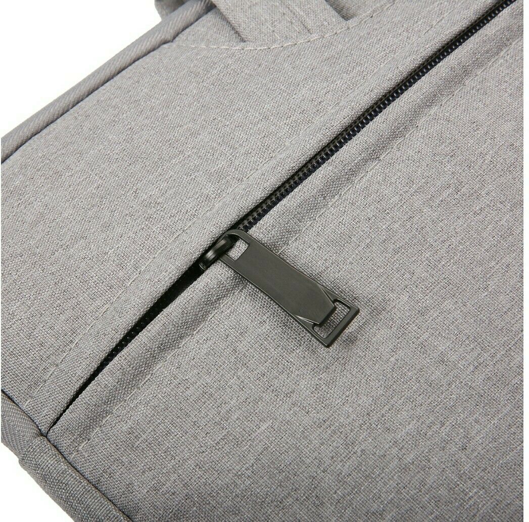 Hizek Wasserdichte Laptop Tasche Reißverschluss-Aktenkoffer Notebook Tablet - AbisZHandel