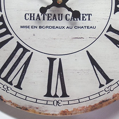 Glaswanduhr Chateau Canet - ⌀30cm