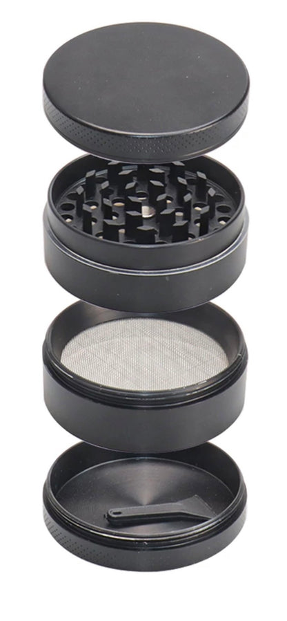 Alu Grinder/Kräuter Mühle 50mm -Weiß