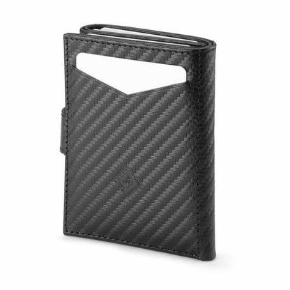 Mini Wallet Torino Carbon