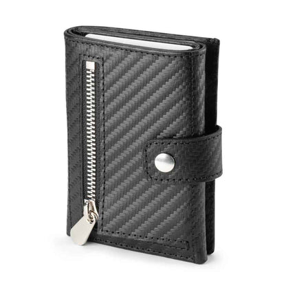 Mini Wallet Torino Carbon