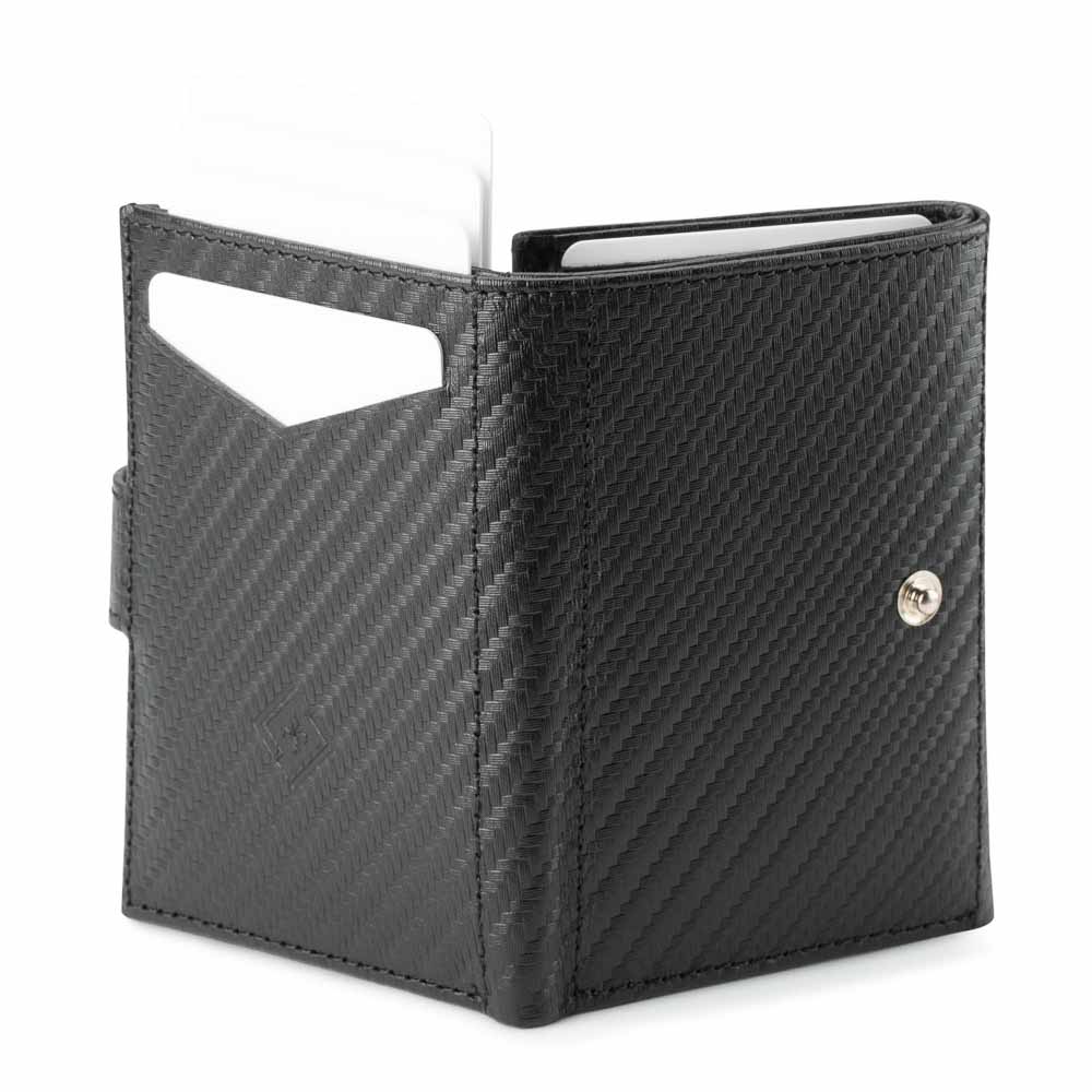 Mini Wallet Torino Carbon