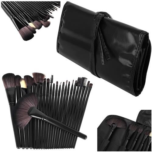 24-teiliges. Kosmetik Pinsel-Set für Make-Up