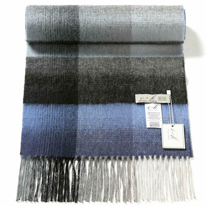 i+k Premium Schal Tuch 100% Wolle (Merino) Unisex 30x180cm in Geschenkbox A-11 - AbisZHandel