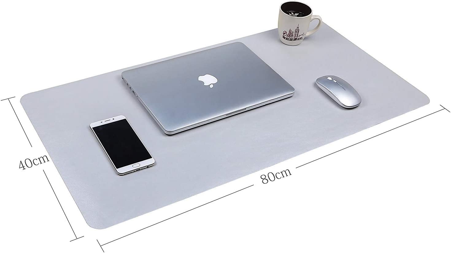 Schreibtischunterlage für Büro PU-Leder 40cm x 80cm - AbisZHandel