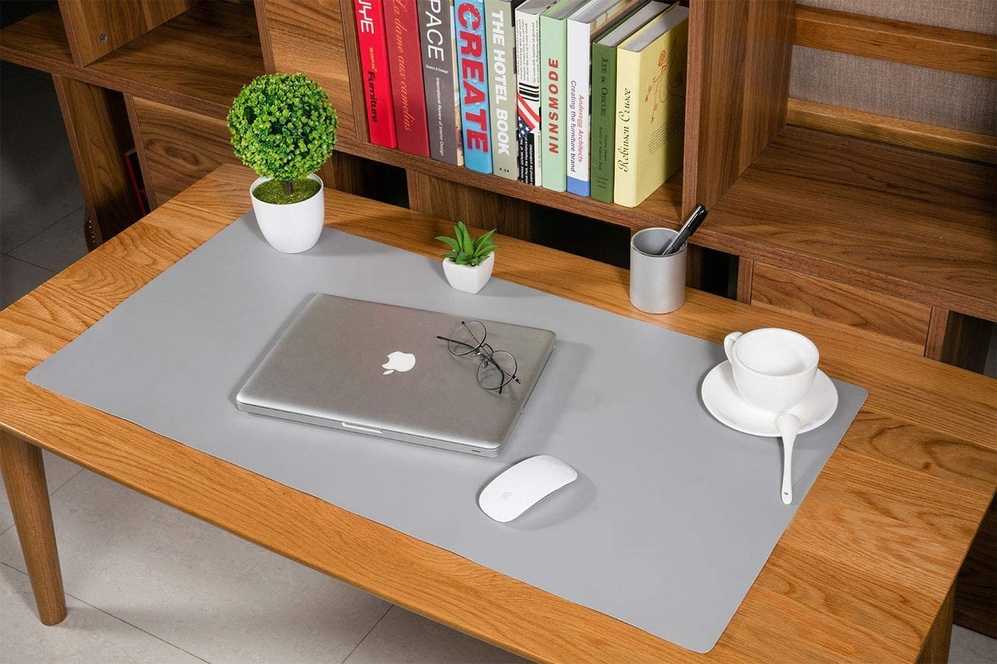 Schreibtischunterlage für Büro PU-Leder 40cm x 80cm - AbisZHandel